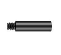 Tige d'extension de trépied portable en métal avec vis standard de 1/4" pour photographie, accessoires vidéo, tige d'extension