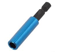 Tige d'extension d'embouts de vis à tige hexagonale de 6,35 mm à changement rapide compatible avec les outils électriques et pneumatiques (60 mm)