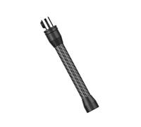 Tige d'extension en fibre de carbone pour supports d'appareil photo - Adaptateurs de filetage interne de 6,35 mm pour trépieds, piles de selfies, équipement de photographie renforcé en aluminium