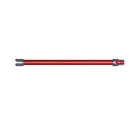 Tige d'extension en métal, compatible avec Dyson, accessoires for aspirateurs V10 Slim/V12, tuyau droit, pièces for appareils électroménagers(One red metal rod)