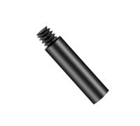 Tige d'extension en métal durable pour trépieds et support d'appareil photo avec filetage mâle et femelle de 6,35 mm