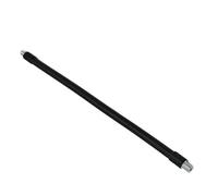 Tige d'extension en métal pour trépied, monopode, lumière de remplissage, tige d'extension d'appareil photo, bâton d'extension pour appareil photo 3/8" mâle vers 3/8" mâle flexible en métal