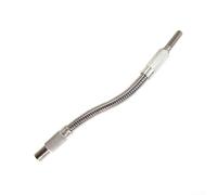 Tige d'extension flexible pour porte-embout 1/4 14 Hex compatible avec accessoires de perceuse et tournevis (200 mm)