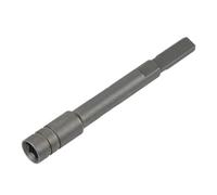 Tige d'extension plate de qualité supérieure - 83 mm - Outil pratique pour projets d'artisanat automobile - Adaptateur plat sablé