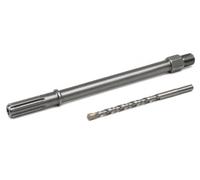 Tige d'extension pour couronne creuse 350 mm avec tige SDS MAX, filetage M22 et foret de centrage