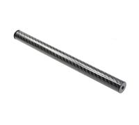Tige d'extension pour perche à selfie en fibre de carbone - Double tige flottante de 6,35 mm - Longueur du trou de vis : 252 mm - Diamètre : 20 mm - Compatible avec caméra d'action GoPro Insta360 pour