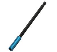 Tige d'extension pour porte-embout de tournevis à tige de 6,35 mm, extension magnétique pour perceuse électrique, tournevis électrique, outils pneumatiques, 60 mm, 100 mm, 150 mm, acier au chrome