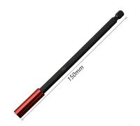 Tige d'extension pour porte-embout de vis avec poignée magnétique, convient pour une utilisation avec des accessoires de perceuse électrique (150 mm)