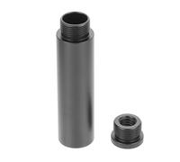 Tige D'extension pour Support de Microphone en Aluminium Noir, 1 Set | Fixation à Vis, Démontable en Plusieurs Éléments, Usage Simple, Design Créatif