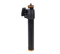 Tige d'extension rétractable de 31 cm en aluminium avec double filetage 1/4-20 pour trépied, lumières et stabilisation de l'appareil photo en aluminium léger