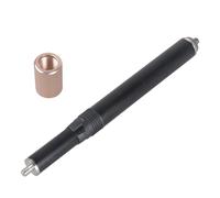 Tige d'extension rétractable en métal de 6,35 mm mâle vers 6,35 mm mâle pour stabilisateurs de caméra, micro, support d'éclairage de studio, adaptateur extensible en métal pour appareil photo