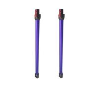 Tige D'extension Télescopique, Compatible Avec Dyson V7, V8, V10, V11, Tube D'extension Métallique Droit, Violet(2PCS)