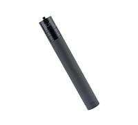 Tige d'extension télescopique en aluminium de 73 cm avec trou de vis de 6,35 mm pour caméra d'action et smartphone