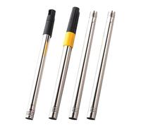 Tige d'extension | Tige télescopique portable - Astica légère en acier inoxydable résistant pour le nettoyage extérieur de la maison extérieure