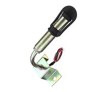 Tige DIN Support Placement Lateral en Metal avec Connexion 2 Pôle pour Gyrophare avec Capuchon Hauteur 140mm