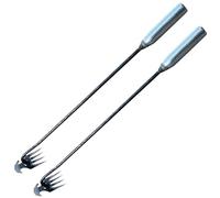 Tige en Acier Inoxydable - Outils de désherbage manuels | en Acier Inoxydable Outils de désherbage de Jardin en Plein air | Désherbeur Manuel forgé avec Manche Long |