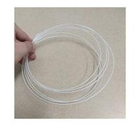 Tige En Fibre De Verre Blanche, Tiges D'isolation Élastiques En Fibre De Verre Matériau Du Modèle Barres Rondes En Plastique En Fibre De Verre, For La Fabrication De Modèles Structurels Et Architectur