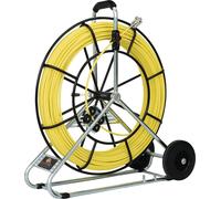 Tige en fibre de verre L.100m ruban R.flexion 620mm câble D.9mm RUNPOTEC