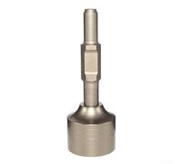 Tige en T de 65 A et pilote de tige de terre pour poteaux de clôture, compatible avec les perceuses standard 65 A, construction en alliage d'acier pour installations électriques et télécoms, 76 mm