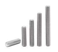Tige entièrement filetée, attaches de tige en acier inoxydable 304, M10, pas filetage 1,5 mm for visser dans les écrous(M10*60mm)