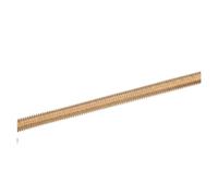 Tige entièrement filetée, Goujon de barre de boulon à filetage complet en laiton, 2 pièces M2 M2.5 M3 M4 M5 M6 * 100/150/200/250(100mm M2.5)