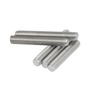 Tige entièrement filetée Tige entièrement filetée en acier inoxydable 304, 5 pièces, goujons de boulon d'ancrage métrique M2 M2.5 100-500mm