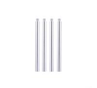 Tige Extension Alliage Alu 1/4 Pouces pour Lampe Camping | Alliage aluminium pour robuste, filetage 1/4 standard, idéal lampe camping, léger et durable(poles)