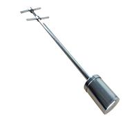 Tige extra longue pour prélèvement d'échantillons Tasse à mesurer en acier inoxydable 304 de 500 ml, échantillonneur de liquide for eaux usées, acides forts et alcalins, échantillonnage d'huile visque