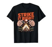 Tige Ferro Allumage du Feu Bushcraft T-Shirt