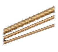 Tige Fileté Tige filetée en laiton Boulon métrique pleine Goujon(M4x70mm-2pcs)