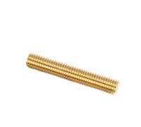 Tige filetée, 1 pièce de tige filetée en laiton, boulon à vis acier inoxydable 304 M12 M14, longueur 60-100 mm(100mm(1pcs),M12)