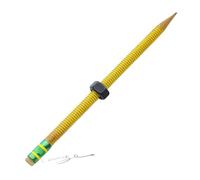 Tige filetée - 18 x 1 cm - Stylo de décompression en noix - Amélioration des habitudes | Twist Write avec facilité - Crayon en noix pour un jeu calme dans la salle de classe, les voyages, la maison