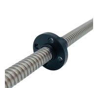 Tige Filetée 1pc T5 filetage de vis 8mm pas 1mm plomb 1mm/2mm/4mm 100/200/300/400/500/550mm avec écrou en Nylon tige trapézoïdale d'imprimante 3D(Pitch 1mm Lead 4mm,350mm)