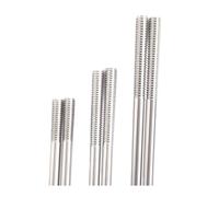 Tige Filetée 5~20 pièces tige filetée en acier inoxydable boulons à goujons sans tête vis dent bâton barre(M6x70mm-10pcs)