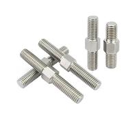 Tige filetée à double extrémité, 2 pièces, M6 M8 - Goujons en acier inoxydable à filetage gauche et droit for applications polyvalentes(M8x60mm 2pcs)
