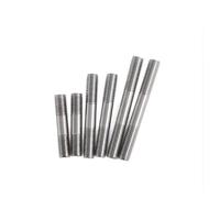 Tige filetée à double extrémité en acier inoxydable 304 - M3, M4, M5, M6, M8, M10, M12 - Goujon à double tête durable(10pcs M5X55)