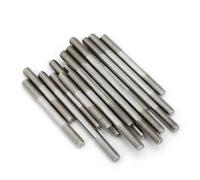 Tige filetée à Double extrémité M10 M12 M16 304 A2, boulons sans tête en acier inoxydable, bâton dents, barre, 1 pièce(50mm,M10)