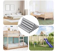 vidaXL Tige filetée 1000 pcs Argenté Acier