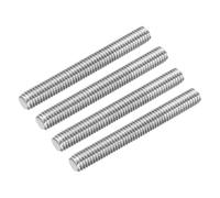 Tige Filetée Complète, Acier Inoxydable 304, Résistante à la Corrosion, 1/2"-13 UNC, 76mm, Pack de 4