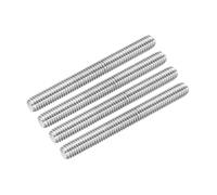 Tige Filetée Complète, Acier Inoxydable 304, Résistante à la Corrosion, 1/2"-13 UNC, 76mm, Pack de 4