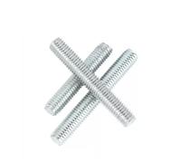 Tige filetée complète en acier au carbone galvanisé - Goujon à filetage métrique M3-M12, longueur 12-300 mm(140mm,M10-1pcs)