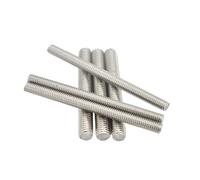 Tige filetée complète M3 M4 M5 M6, tiges filetées entièrement métriques, vis en acier inoxydable 304, longueur de goujon 20mm 60mm 150mm 200mm 500mm(500mm (1Pcs),M6)