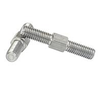Tige filetée double en acier inoxydable, filetage M4/M10, gauche et droite, 2 pièces, 304 A2, longueurs personnalisables(M8x90mm)