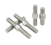 Tige filetée double en acier inoxydable M16 - Filetage gauche et droit, longueurs 60 mm et 150 mm, 1 pièce(M16x100mm)