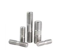 Tige filetée double extrémité en acier inoxydable 304 : M3-M16, Tige(80mm,M6-3pcs)