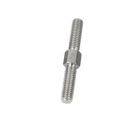Tige filetée double M5/M16, 40-100 mm, acier inoxydable, filetage gauche et droit, usinage de précision(M16x90mm)