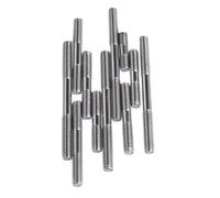 Tige filetée double M6 - Goujons sans tête en acier inoxydable 316 (M6x40, M6x50, M6x60), for applications industrielles(4Pcs M6x50 20mm Thread Length)