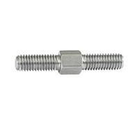 Tige filetée double M6 - Vis et boulons de tige de poussée réglables à gauche et à droite en acier inoxydable 304(M6 X 80mm 5pcs)