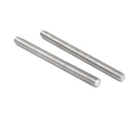 Tige filetée en acier inoxydable, 2 pièces, tiges filetées M12 304, longueur 90-240 mm, for l'automobile et la construction(M12x230mm)