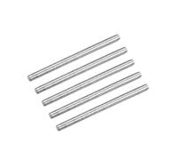 Tige filetée en acier inoxydable, 5 pièces 304 M4 attaches de cheville à tige entièrement filetées longueur 85-200Mm(M4x100mm)